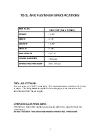 Preview for 3 page of Paslode T200-F18P Operating Manual And Schematic