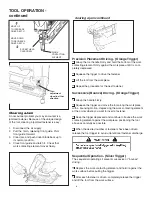Предварительный просмотр 8 страницы Paslode T250A-F16 Operating And Maintenance Manual