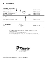 Предварительный просмотр 16 страницы Paslode tetraGRIP tG100CSN Operating Manual And Schematic