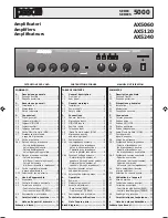 Предварительный просмотр 1 страницы Paso Sound Products AX5060 Instructions For Use Manual