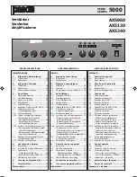 Предварительный просмотр 2 страницы Paso Sound Products AX5060 Instructions For Use Manual