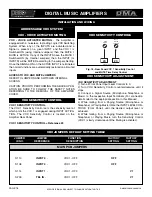 Предварительный просмотр 16 страницы Paso Sound Products DMA2015 Installation Manual And Operating Instructions