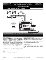 Предварительный просмотр 26 страницы Paso Sound Products DMA2015 Installation Manual And Operating Instructions