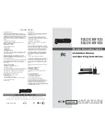 Предварительный просмотр 1 страницы Paso Sound Products RDU216 Installation Manual And Operating Instructions