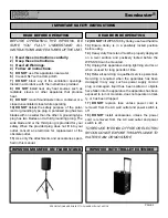 Preview for 3 page of Paso Sound Products WPSS 100 Installation Manual And Operating Instructions