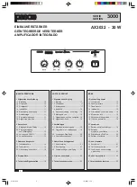 Предварительный просмотр 2 страницы Paso AX3032 Manual