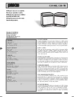 Preview for 1 page of Paso C34-RB Installation Instructions