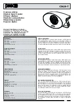 Preview for 1 page of Paso C56/6-T Instructions For Installation And Mounting