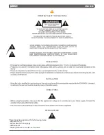 Preview for 3 page of Paso DMX 8008 User Manual