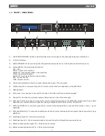 Preview for 5 page of Paso DMX 8008 User Manual