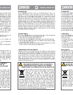 Preview for 6 page of Paso MC102-N Instructions For Use Manual