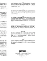 Preview for 12 page of Paso MC102-N Instructions For Use Manual