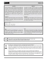 Preview for 7 page of Paso P8083-R Instructions For Use Manual