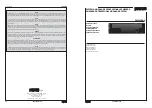 Preview for 1 page of Paso PMW500-V Instructions For Use Manual