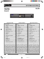 Preview for 2 page of Paso R170 Instructions For Use Manual