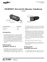 Preview for 5 page of Pasport AirLink SI Instruction Sheet