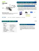 Preview for 1 page of Pasport PS-2121 Quick Start