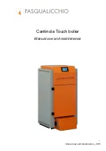 Pasqualicchio Cantinola Touch Series Use And Maintenance Manual preview