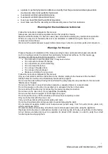 Preview for 5 page of Pasqualicchio Cantinola Touch Series Use And Maintenance Manual