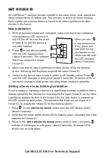 Предварительный просмотр 4 страницы pass & seymour legrand LightSense PSWCF Installation Instructions Manual