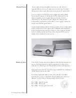 Preview for 6 page of Pass Laboratories Xs Preamp Owner'S Manual