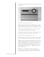 Preview for 8 page of Pass Laboratories Xs Preamp Owner'S Manual