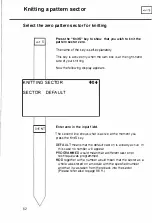 Предварительный просмотр 54 страницы Passap E 8000 Operating Manual