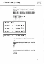 Preview for 95 page of Passap ELECTRONIC 8000 Operating Manual