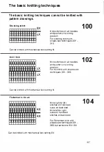 Preview for 109 page of Passap ELECTRONIC 8000 Operating Manual