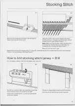 Preview for 15 page of Passap SwissKnitter Selectomat Manual