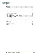 Preview for 2 page of PassMark PM142 User Manual