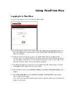 Preview for 4 page of PassTime Plus SPTU-1 Quick Reference Manual