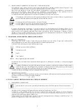 Preview for 4 page of Pastore & Lombardi 0834 26156E Operating Instructions Manual