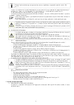 Preview for 6 page of Pastore & Lombardi 0834 26156E Operating Instructions Manual