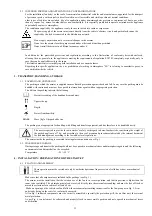 Preview for 11 page of Pastore & Lombardi 0834 26156E Operating Instructions Manual