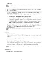 Preview for 12 page of Pastore & Lombardi 0834 26156E Operating Instructions Manual