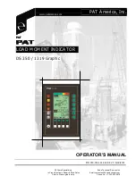 PAT America DS 350 Operator'S Manual preview