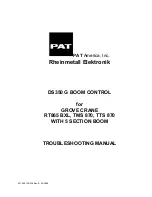 PAT DS350 G Troubleshooting Manual preview
