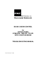 Preview for 1 page of PAT DS350 G Troubleshooting Manual