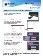 Preview for 1 page of PATCHWORK BlackBox Advance Quick Start Manual