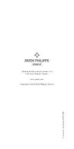 Preview for 67 page of Patek Philippe 324 S Q Manual