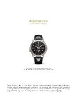 Предварительный просмотр 15 страницы Patek Philippe 5316 Manual