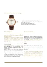 Preview for 5 page of Patek Philippe 5339 Manual