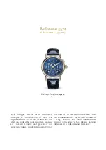 Preview for 21 page of Patek Philippe 5372 Manual