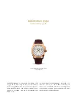 Preview for 10 page of Patek Philippe 5950 Manual