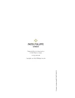 Preview for 124 page of Patek Philippe ALIBER 324 S QA LU 24H Owner'S Manual