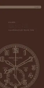 Предварительный просмотр 39 страницы Patek Philippe Calatrava Pilot Travel Time Manual