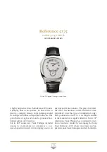 Preview for 3 page of Patek Philippe Reference 5275 ANNIVERSARY EDITION Manual