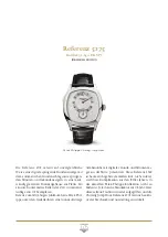 Preview for 13 page of Patek Philippe Reference 5275 ANNIVERSARY EDITION Manual