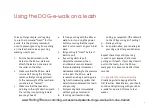 Preview for 9 page of PatentoPet DOG-e-walk User Manual